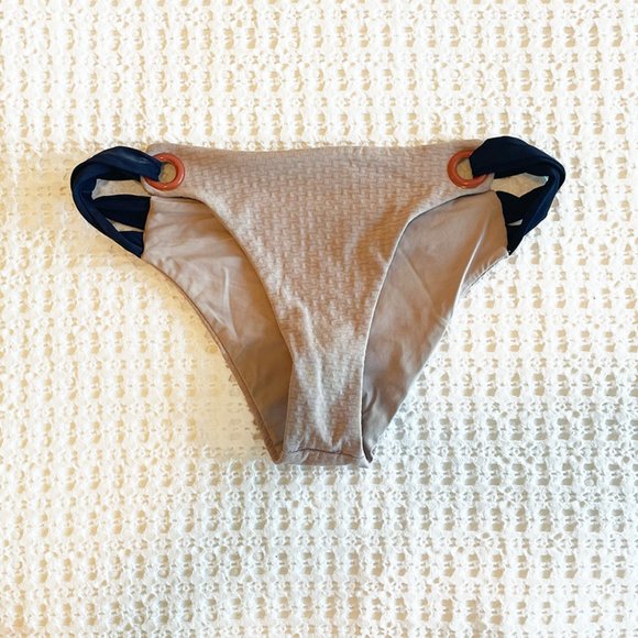 TAVIK Milly Bikini Bottom in Clay/Evening Blue (S) - Picture 2 of 2